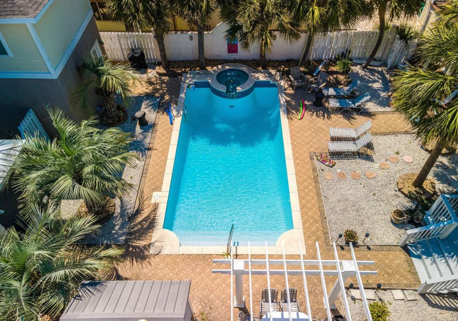 Panama City Beach FL vacation rentals with private pool and hot tub at Sea La Vie villa