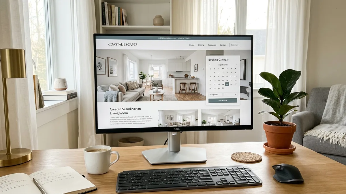 how to create a direct booking website for vacation rental