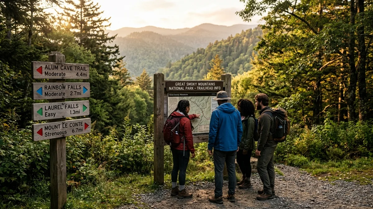 Smoky Mountain hiking trails difficulty rating system guide