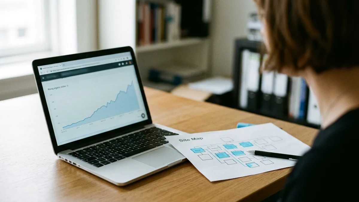 Tracking results of internal linking best practices on a rental website