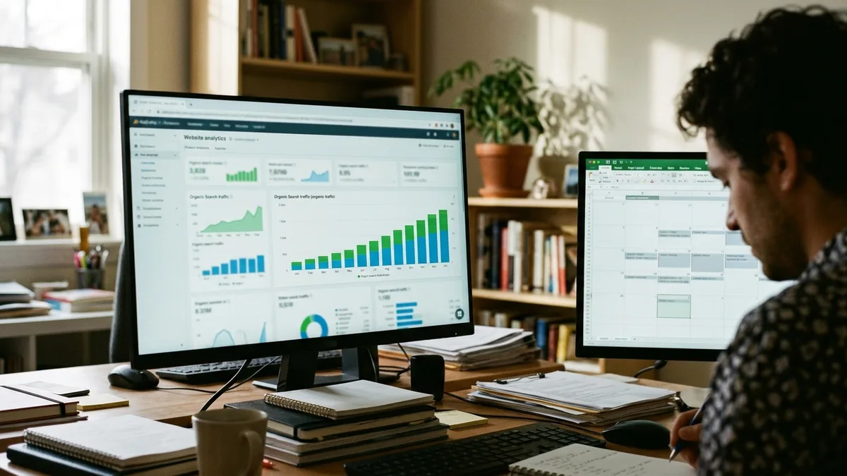 vacation rental blog topics driving organic search traffic growth