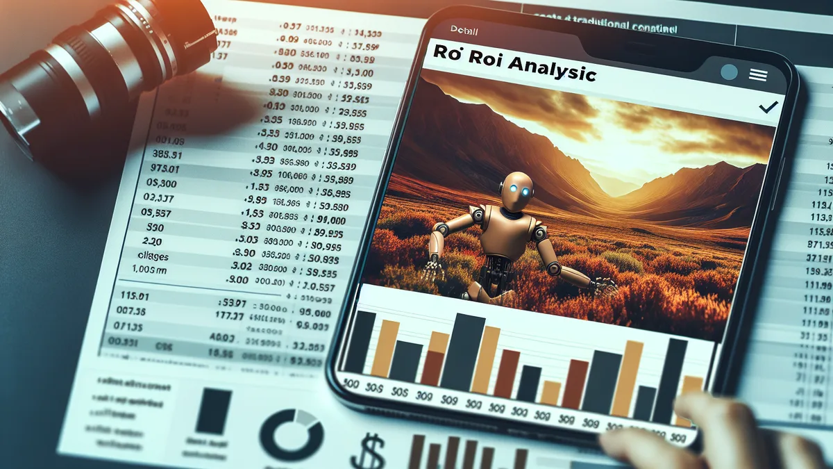 Vacation rental content marketing ROI analysis and cost comparison
