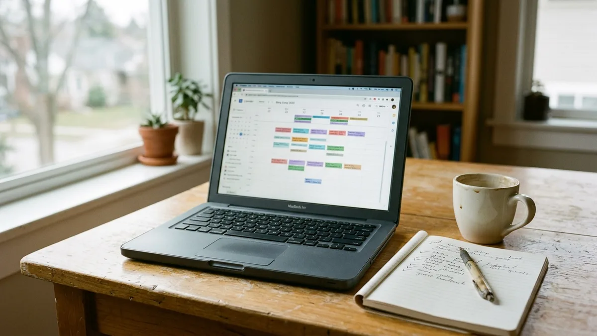 Scheduling review-based blog posts to repurpose Airbnb reviews into blog content