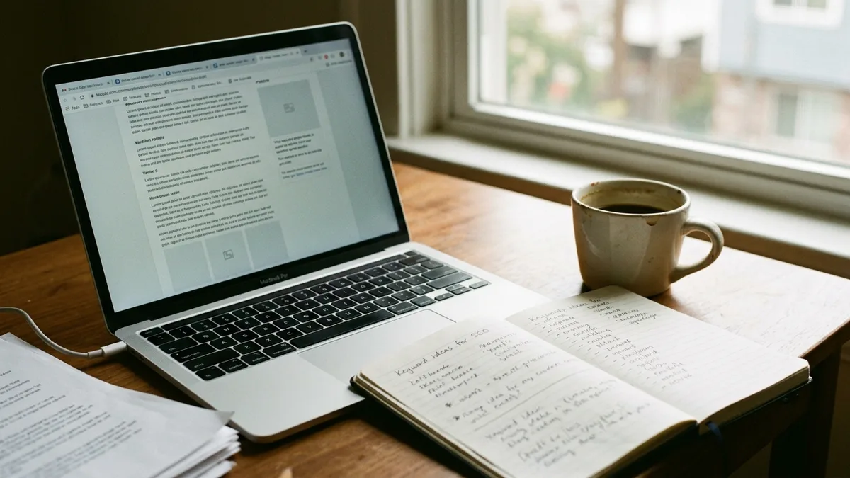 AI-written blog content supporting vacation rental lead generation