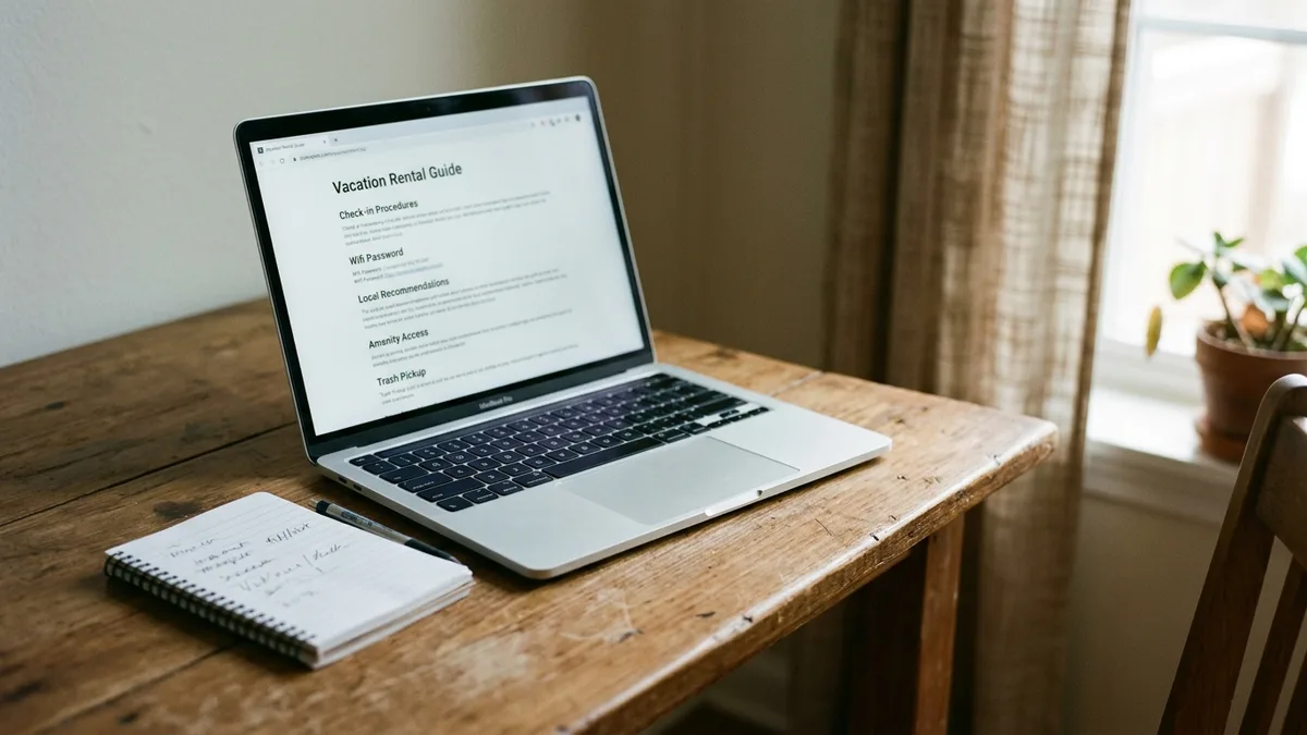 Building an answer-first FAQ page as part of GEO optimization for vacation rentals