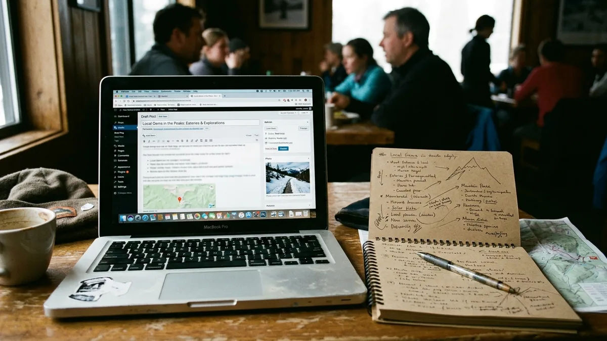 Writing a local area guide vacation rental blog post with insider recommendations