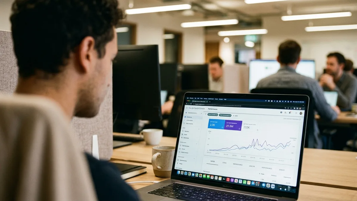 how long does it take for seo to start working shown through rising search console data