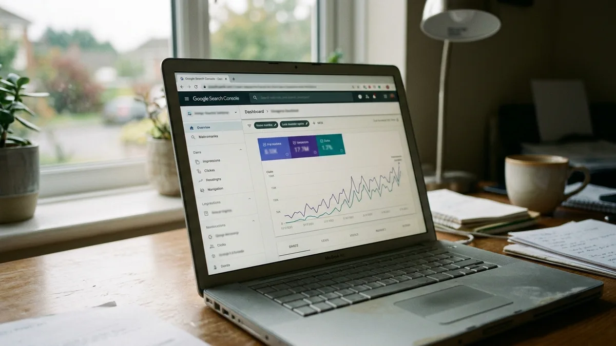 Tracking how to drive traffic to website pages using search console data