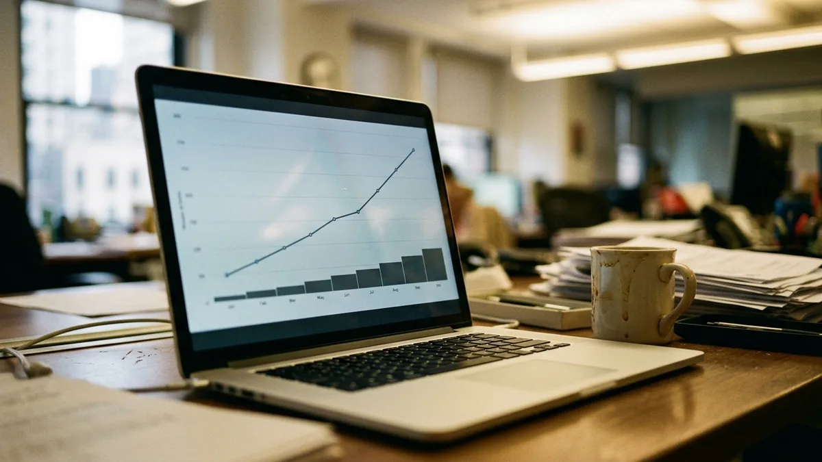 Search growth tracked after starting AI blogging for a rental site