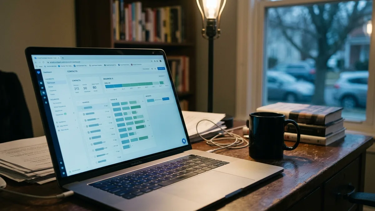 Backlink automation software outreach dashboard for vacation rental SEO