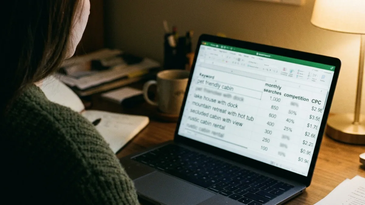 Keyword planning when you outsource blog writing for rental properties