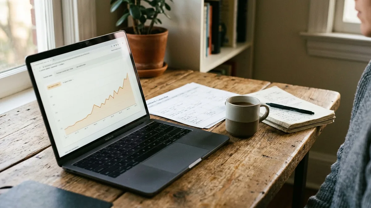 Baseline to bookings sequence using the Semrush SEO suite and Google Search Console