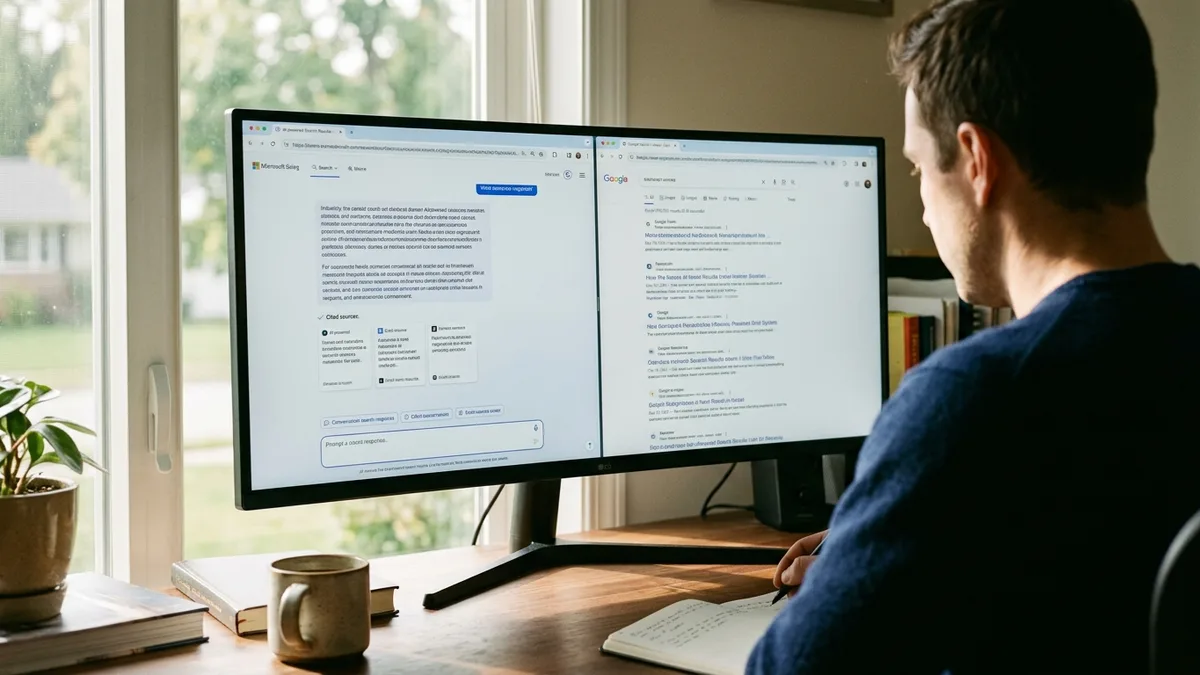 AI search citation and traditional Google rankings for the best blog software for SEO