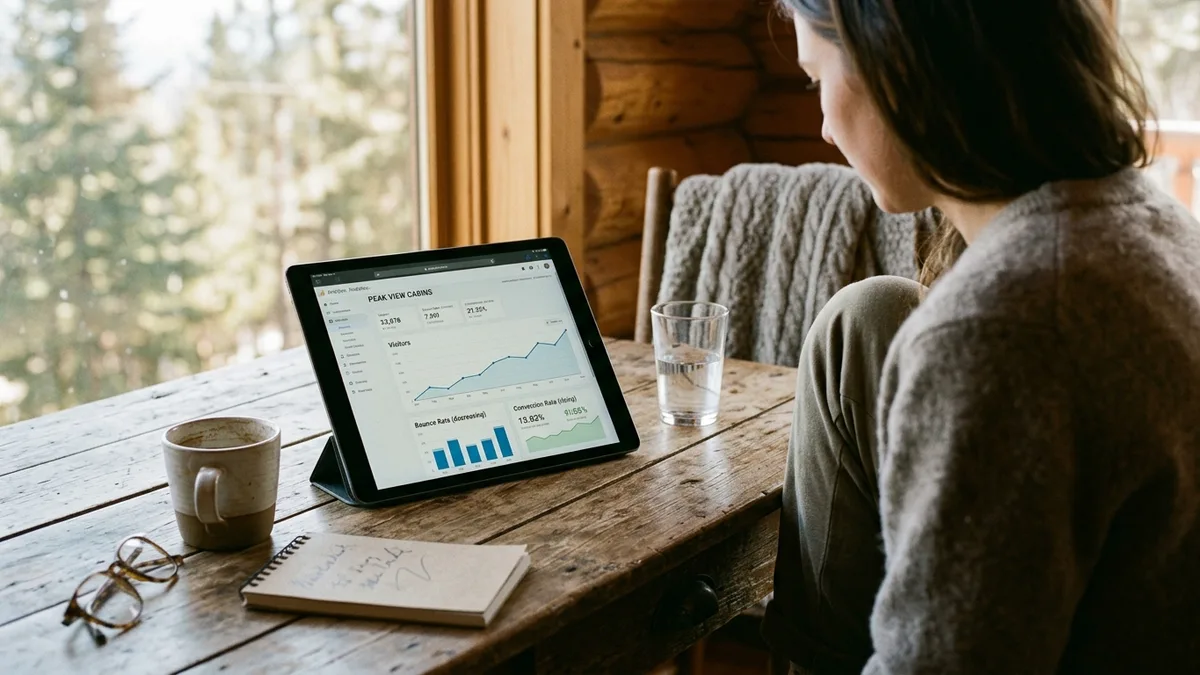 Backlink automation software results shown through rising vacation rental site traffic