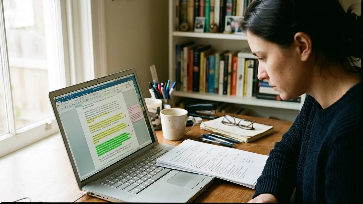 Editorial review checklist for autoblogger generated content