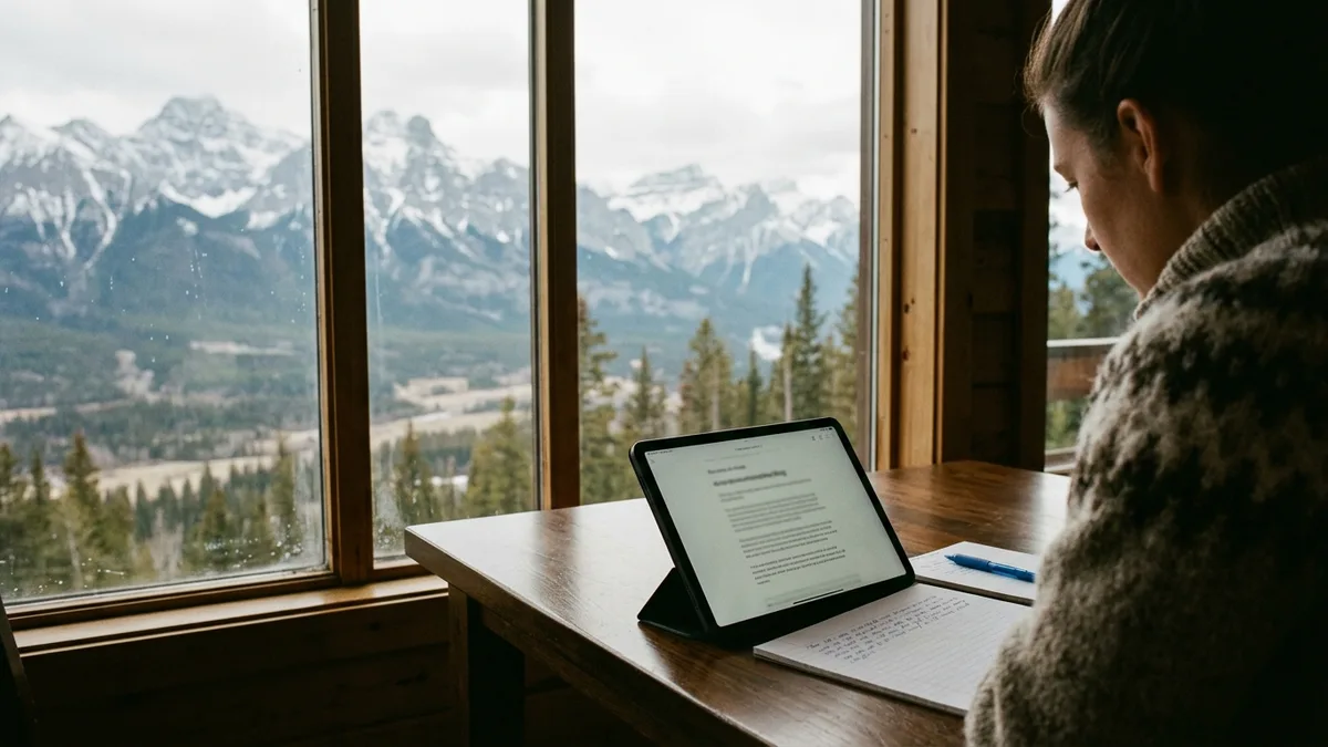 combining automated blogging with local knowledge for vacation rentals