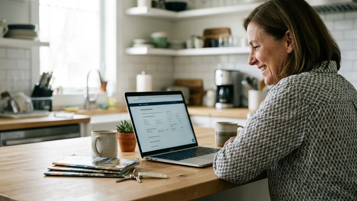 Direct booking website helping grow a vacation rental business without OTA fees