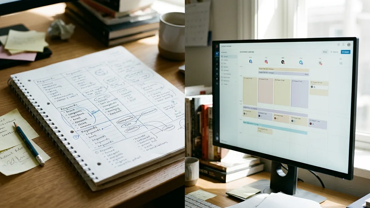 SEO automation versus manual keyword research for rental hosts