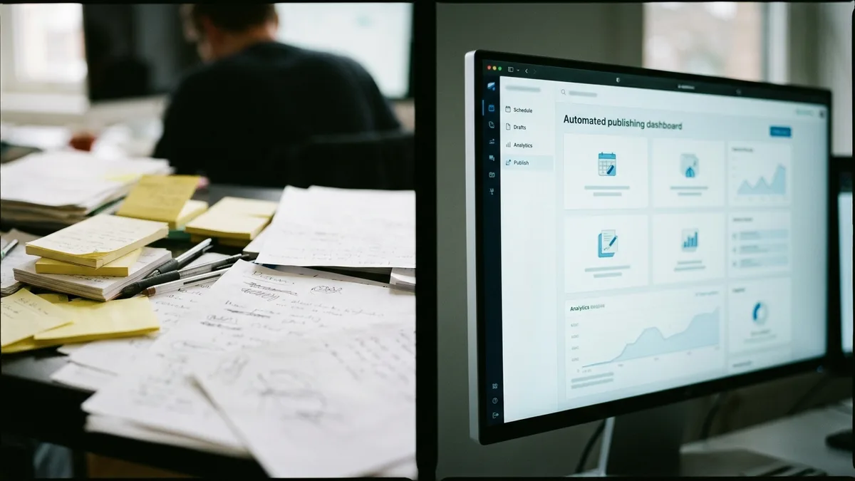 AI blog content generation versus manual writing for vacation rentals