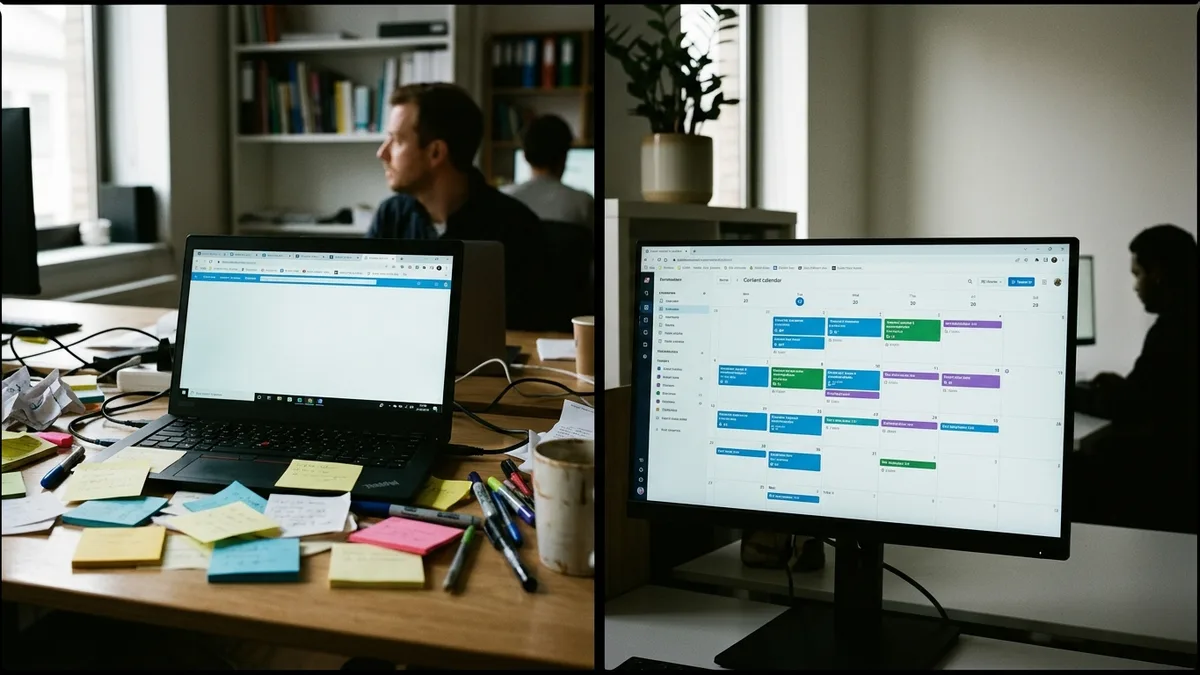 comparing manual SEO work to autoseo automation for rental operators