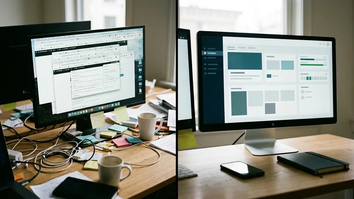 Comparing manual blog writing to automated blog writing software workflow
