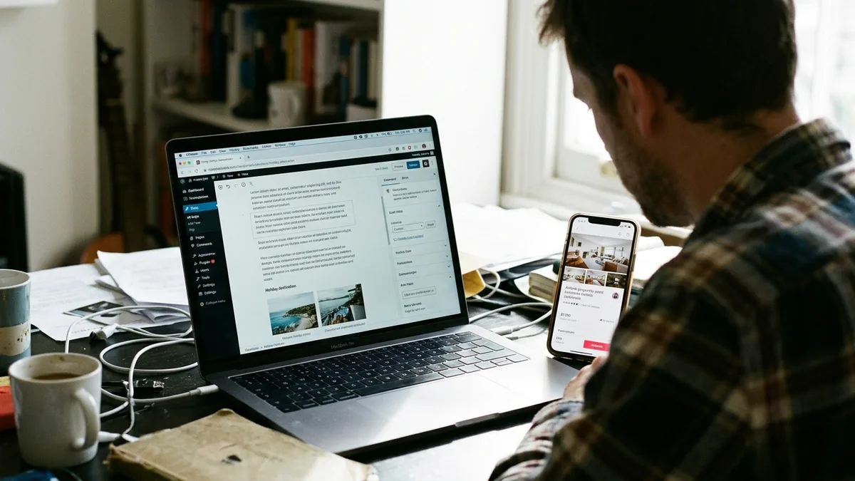 building a website to support airbnb listing seo strategy