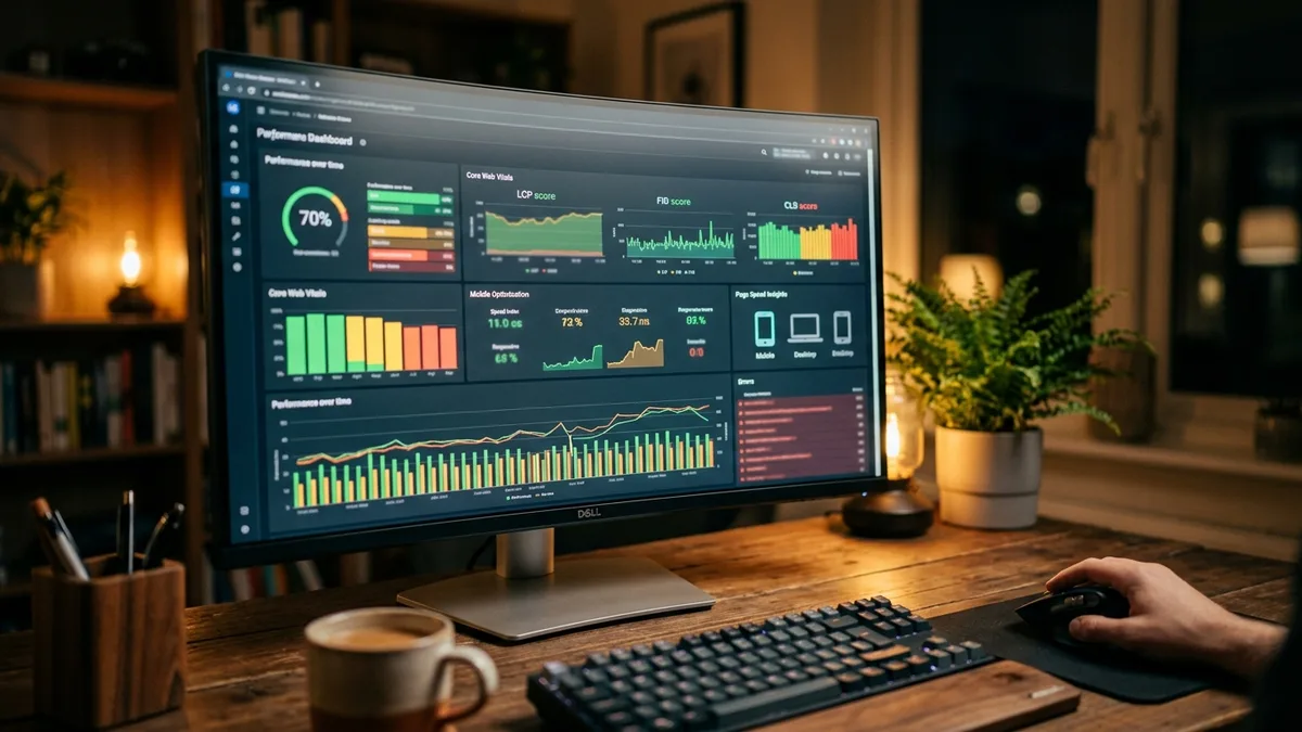 vacation rental website technical SEO optimization and performance metrics