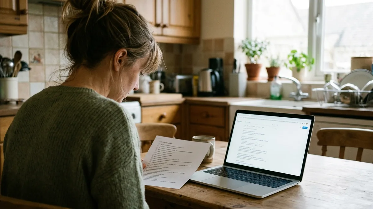 Planning answer engine optimization AEO content for a vacation rental website