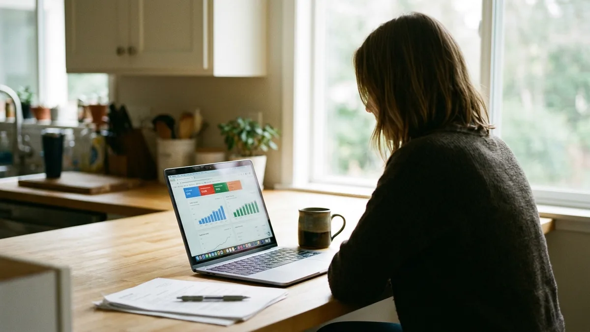 Tracking results when hiring a freelance writer vs AI content platform for a rental website