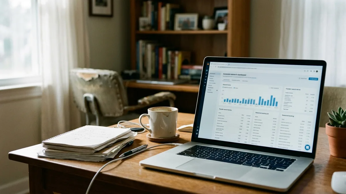 autoseo keyword research dashboard for vacation rental operators