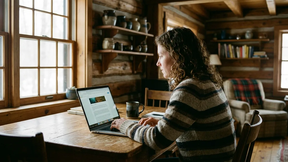 inkSTR AI blog writing for a vacation rental website