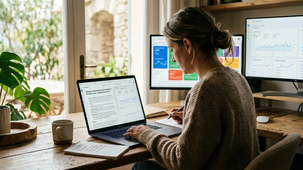 article automation workflow for short-term rental property managers