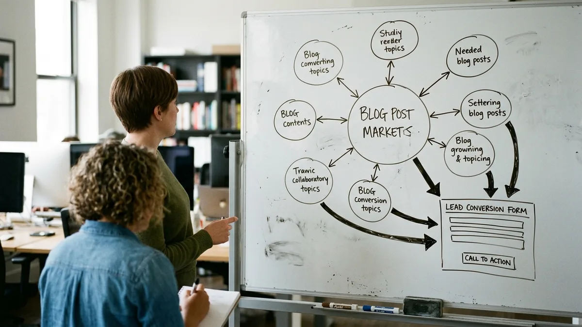 content cluster strategy to get more management leads