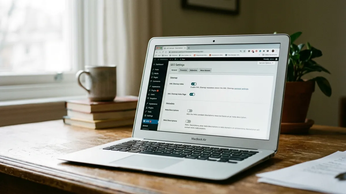 Automatic SEO WordPress dashboard settings for vacation rental sites