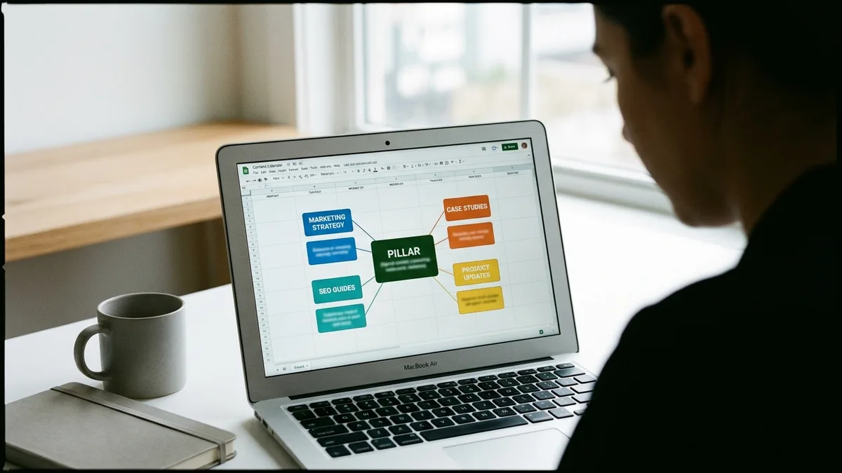 SEO blog site content cluster planning for vacation rental marketing
