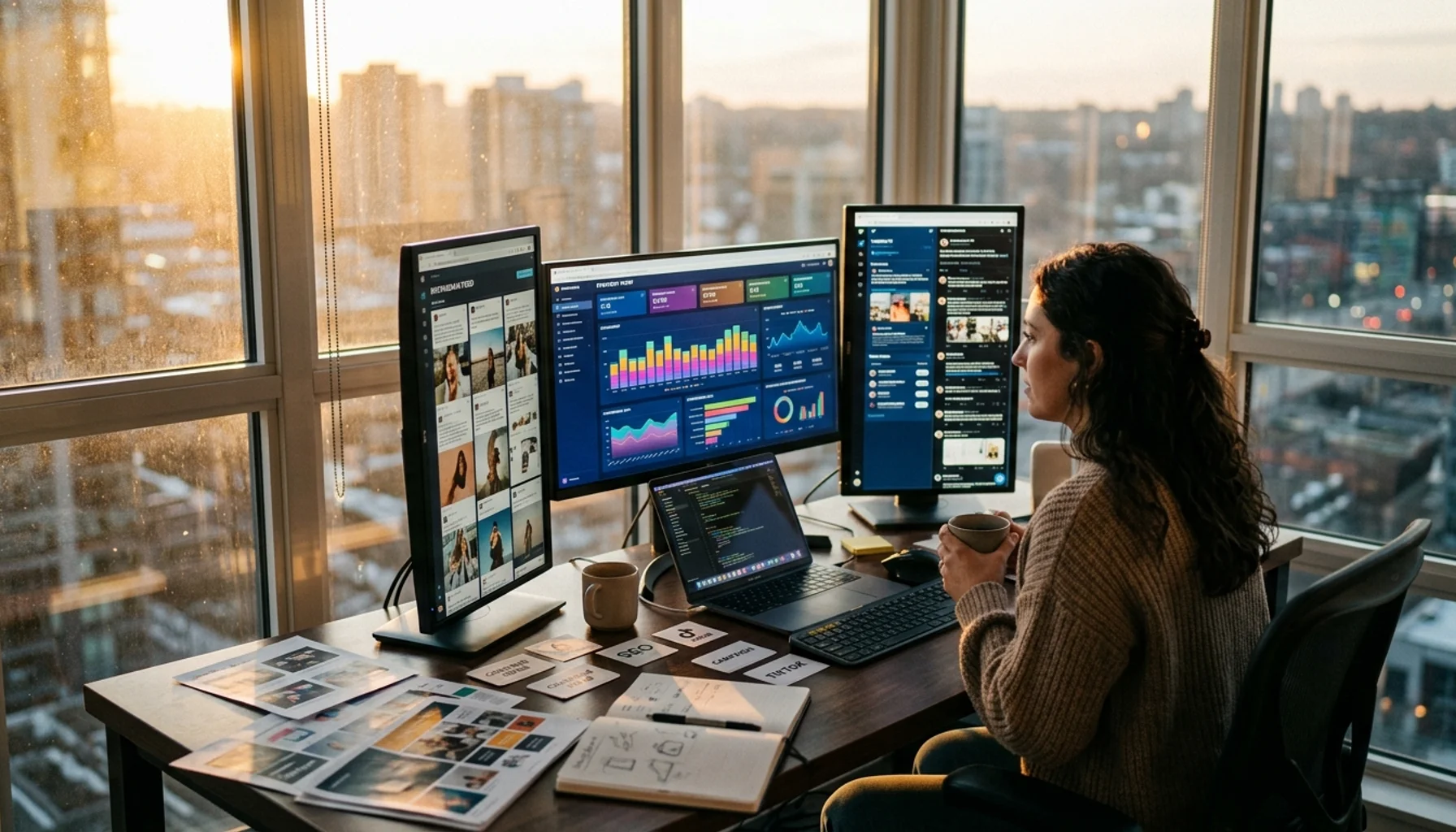 Content automation tools for short-term rental managers generating SEO blog posts across multiple platforms