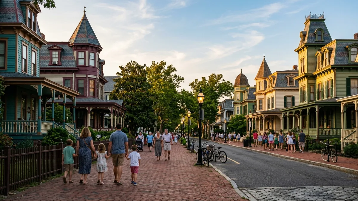 things to do in Cape May Victorian Historic District family walk