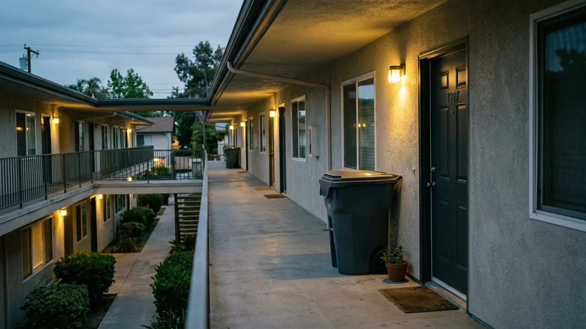 Valet trash companies charge apartments for nightly doorstep bin collection