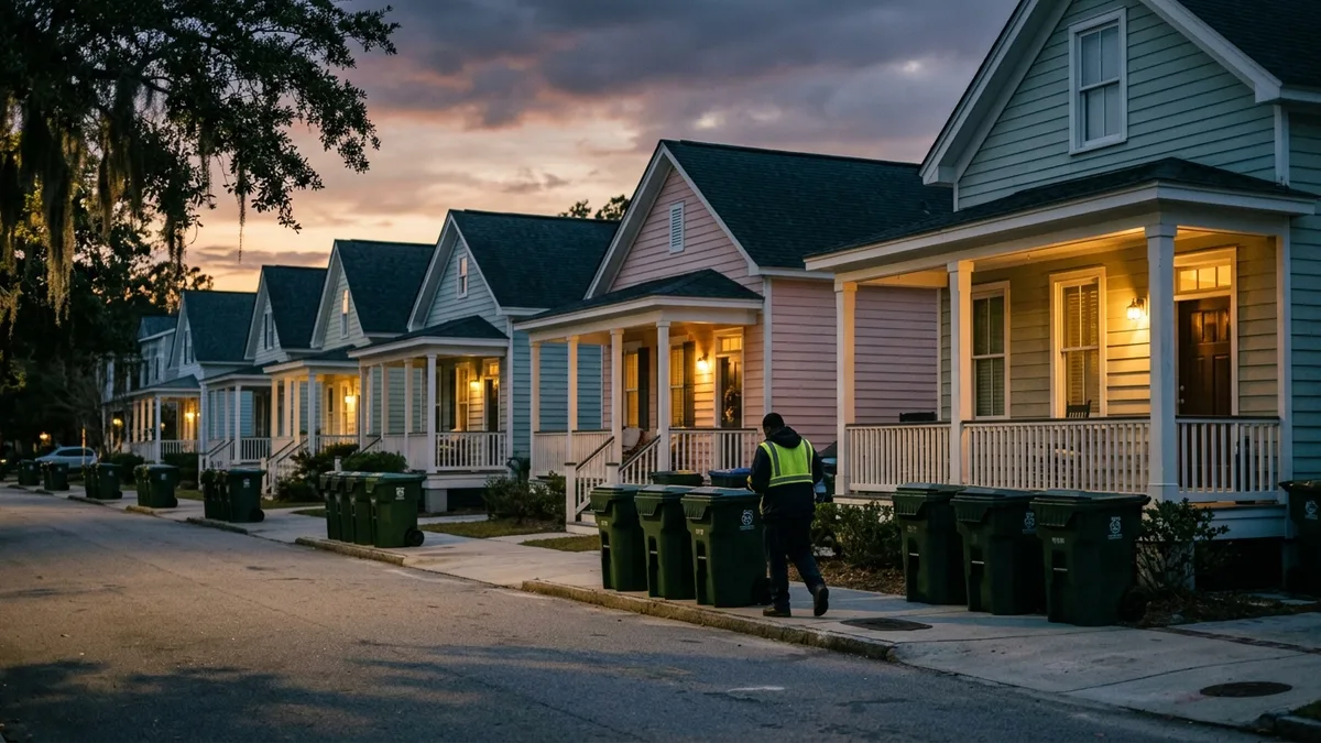Phased waste vendor transition across a growing property portfolio