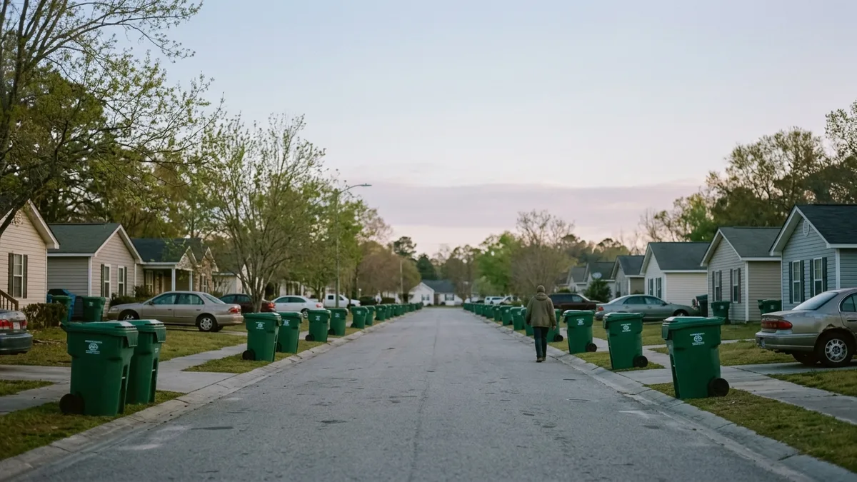 Garbage collection Charleston SC curbside pickup schedule