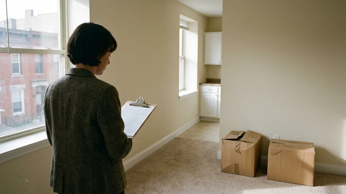 Apartment clean out checklist for property managers in North Charleston
