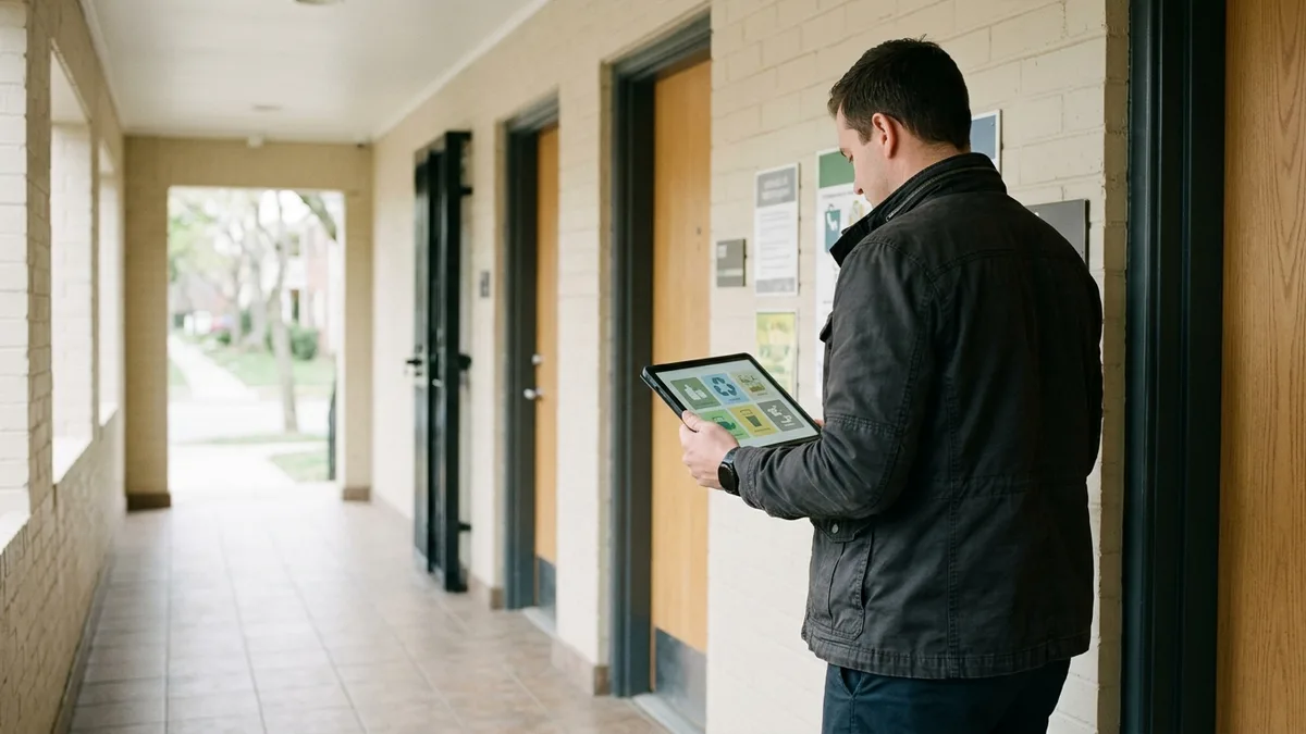 Waste diversion signage helping multifamily communities meet sustainability goals