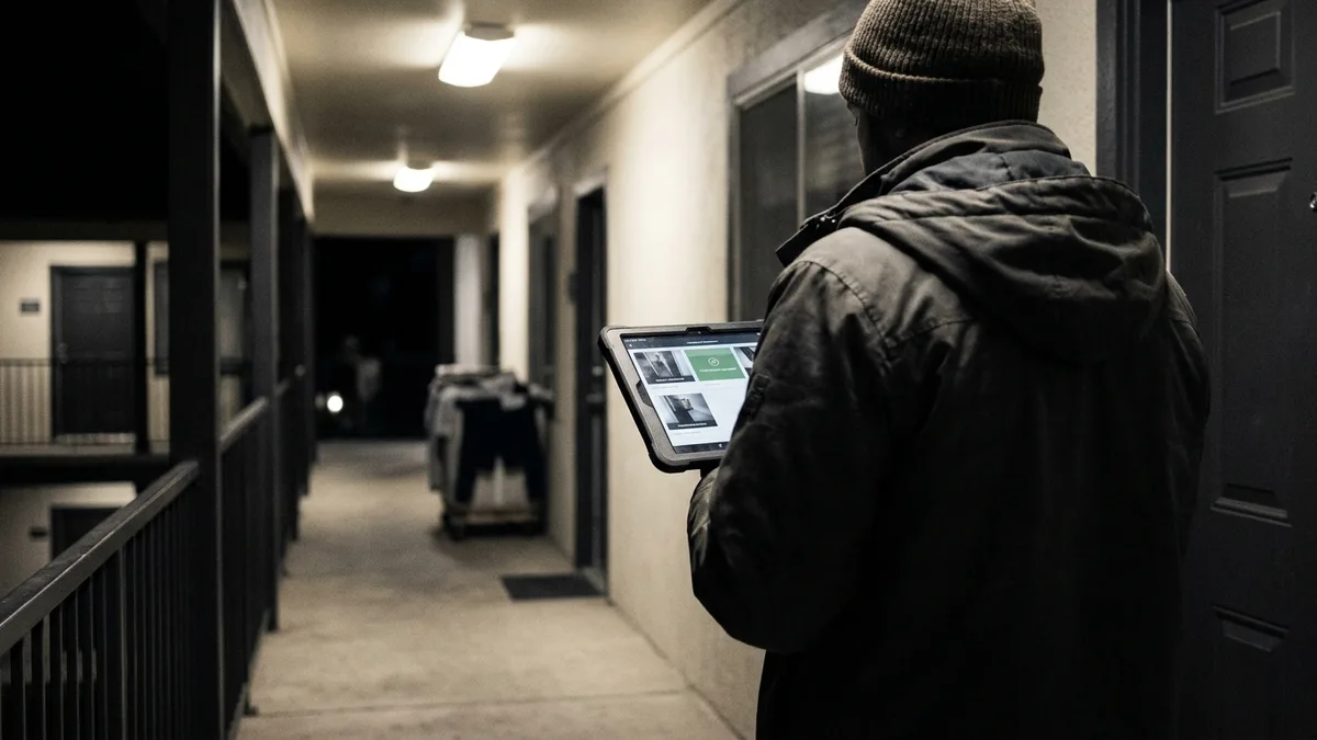 Photo-verified valet trash service replacing outdated waste management approaches