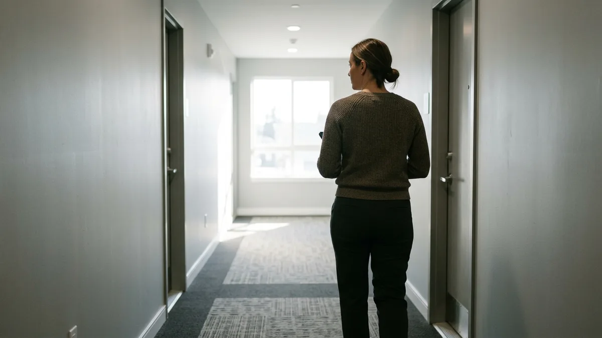 Property manager tracking hallway cleanliness to reduce daily resident complaints