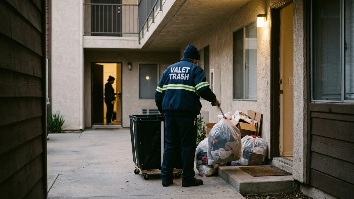 Bulk item removal during move-outs prevents overflowing dumpsters at apartment communities