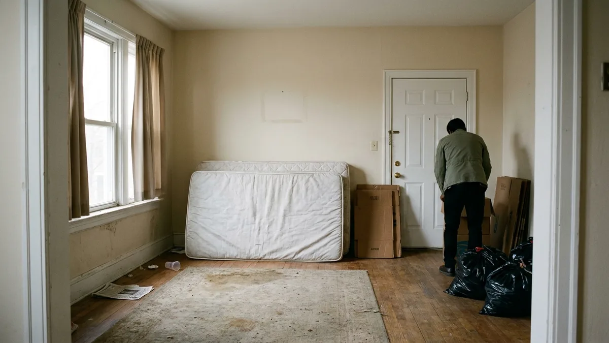 Typical debris to plan for when you coordinate waste removal during a multifamily property turnover