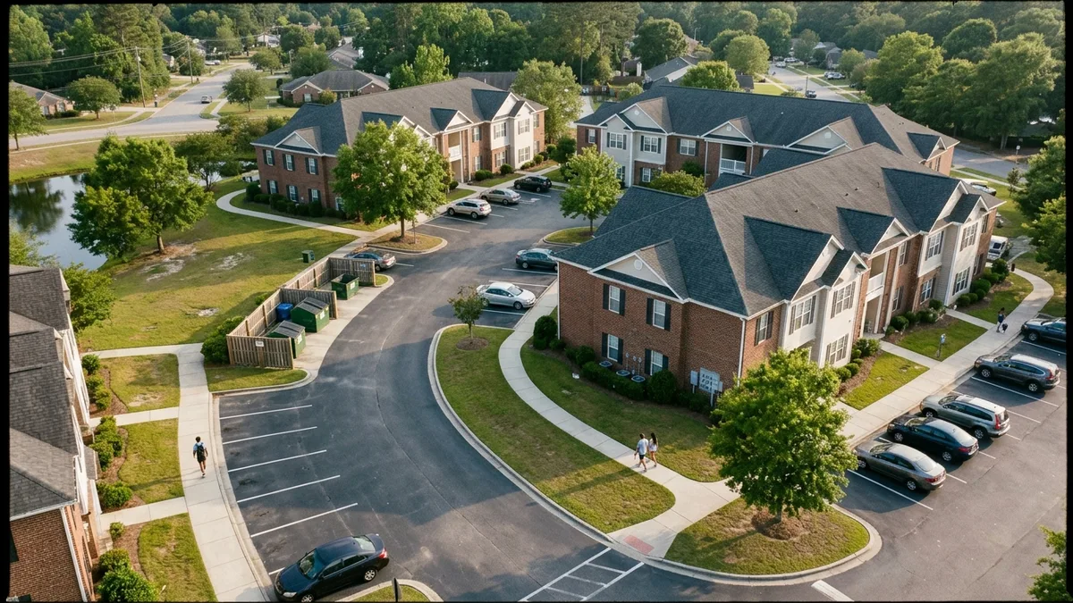 Well maintained apartment community demonstrating amenity grade resident experience for retention