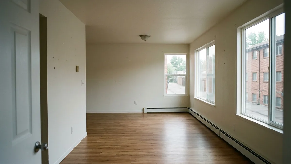 Completed bulk item removal during apartment turnover in Charleston