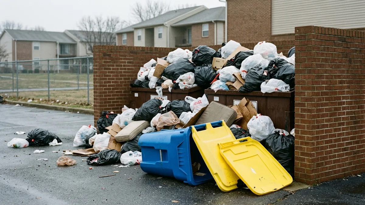 inconsistent waste management hurts sustainability goals for communities