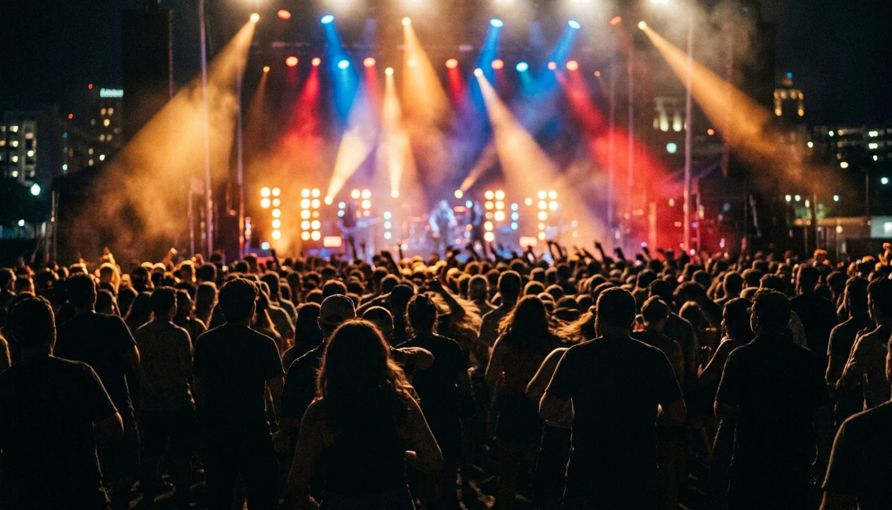 Crowd energy at a downtown Louisville concert, a highlight for family vacation Louisville itineraries